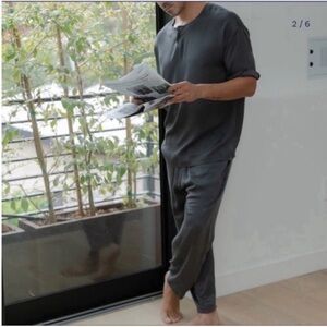 Lahgo washable silk pajamas Men Lunya